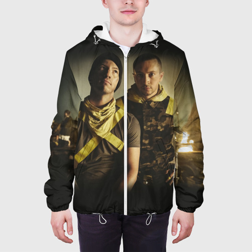 Мужская куртка 3D Twenty One pilots TOP, цвет 3D печать - фото 4