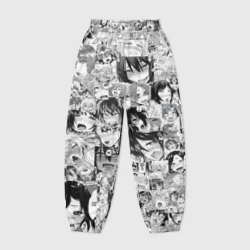 Женские джоггеры оверсайз 3D Ахегао лица