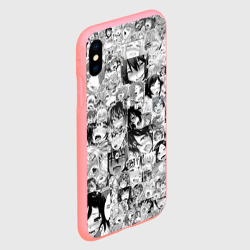 Чехол для iPhone XS Max матовый Ахегао лица - фото 2