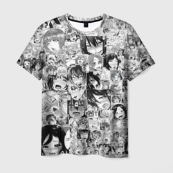 Ахегао лица – Мужская футболка 3D с принтом купить со скидкой в -26%