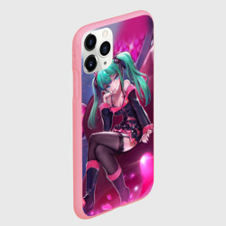 Чехол для iPhone 11 Pro Max матовый Хатсуне Мику - фото 2