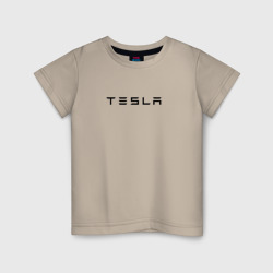 Детская футболка хлопок Tesla