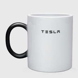 Кружка хамелеон Tesla