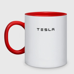 Кружка двухцветная Tesla