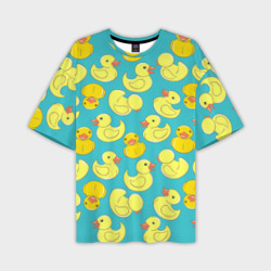 Мужская футболка oversize 3D Duck