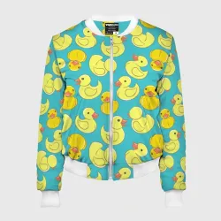 Женский бомбер 3D Duck