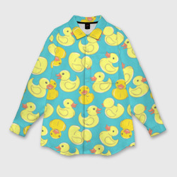 Мужская рубашка oversize 3D Duck
