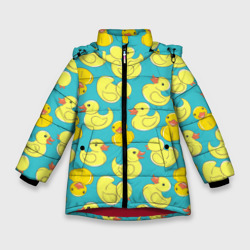 Зимняя куртка для девочек 3D Duck