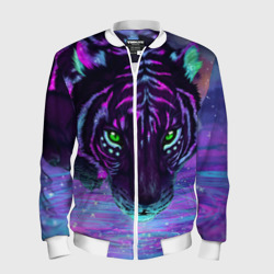 Мужской бомбер 3D Киса