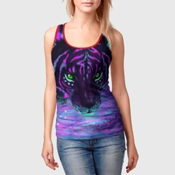 Женская майка 3D Киса - фото 2