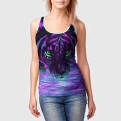 Женская майка 3D Киса - фото 2