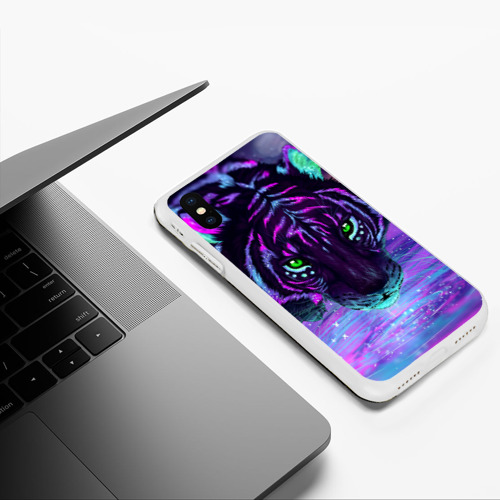 Чехол для iPhone XS Max матовый Киса - фото 5