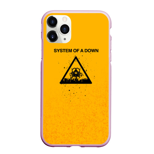 Чехол для iPhone 11 Pro Max матовый System of a Down