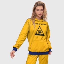 Женский костюм с толстовкой 3D System of a Down - фото 2