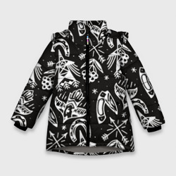 Зимняя куртка для девочек 3D Сибирь