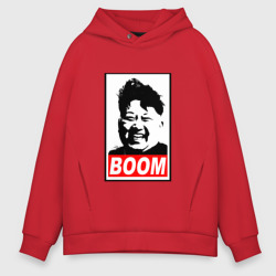 Мужское худи Oversize хлопок Boom Ким Чен Ын