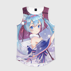 Мужская спортивная майка 3D Хацуне Мику с зонтом