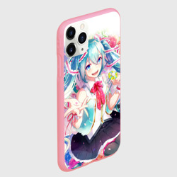 Чехол для iPhone 11 Pro Max матовый Благородная Хатсуне Мику - фото 2