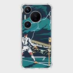 Чехол для Huawei Pura 70 Pro Ronaldo juve sport Роналду