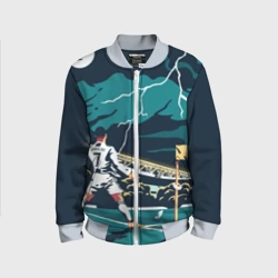 Детский бомбер 3D Ronaldo juve sport Роналду