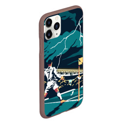 Чехол для iPhone 11 Pro Max матовый Ronaldo juve sport Роналду - фото 2