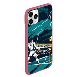 Чехол для iPhone 11 Pro Max матовый Ronaldo juve sport Роналду - фото 2