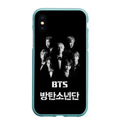 Чехол для iPhone XS Max матовый BTS БТС bangtan boys