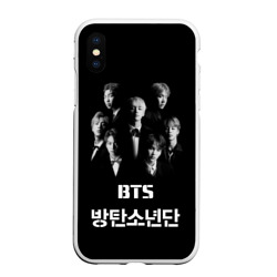 Чехол для iPhone XS Max матовый BTS БТС bangtan boys