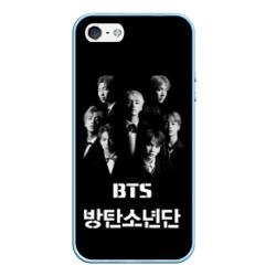 Чехол для iPhone 5/5S матовый BTS БТС bangtan boys