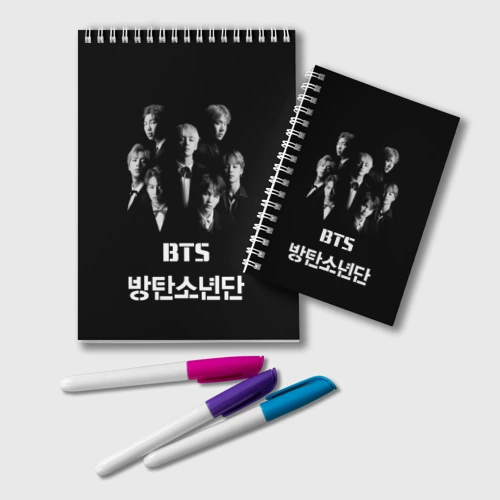 Блокнот BTS БТС bangtan boys