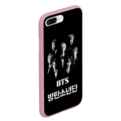 Чехол для iPhone 7Plus/8 Plus матовый BTS БТС bangtan boys - фото 2