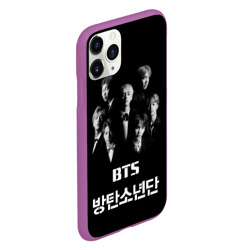 Чехол для iPhone 11 Pro матовый BTS БТС bangtan boys - фото 2