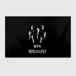 Флаг 3D BTS БТС bangtan boys