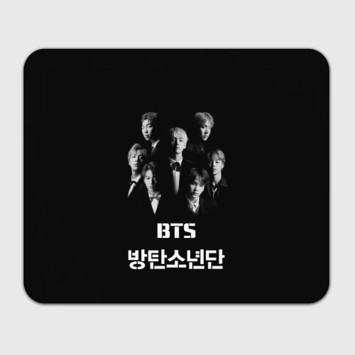 Прямоугольный коврик для мышки BTS БТС bangtan boys