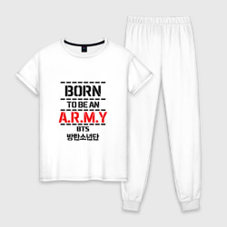 Женская пижама хлопок BTS army БТС bangtan boys