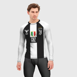 Мужской рашгард 3D Ronaldo Juventus CR7 - фото 2