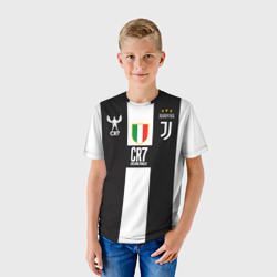 Детская футболка 3D Ronaldo Juventus CR7 - фото 2