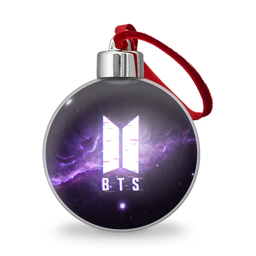 Ёлочный шар BTS spacе 3D БТС космос