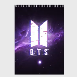 Скетчбук BTS spacе 3D БТС космос