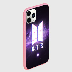 Чехол для iPhone 11 Pro Max матовый BTS spacе 3D БТС космос - фото 2