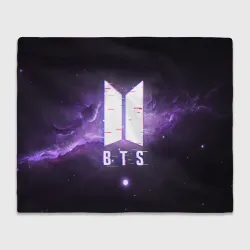 Плед 3D BTS spacе 3D БТС космос
