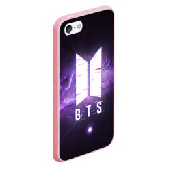 Чехол для iPhone 5/5S матовый BTS spacе 3D БТС космос - фото 2