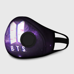 Маска из неопрена BTS spacе 3D БТС космос