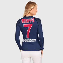 Женский рашгард 3D Mbappe home 18-19 - фото 2