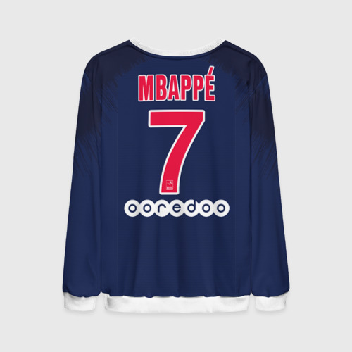 Мужской свитшот 3D Mbappe home 18-19, цвет белый - фото 2