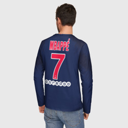 Мужской лонгслив 3D Mbappe home 18-19 - фото 2