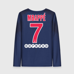 Женский лонгслив 3D Mbappe home 18-19