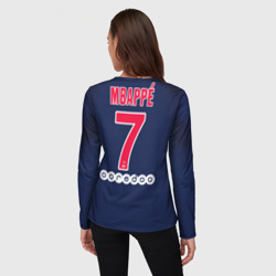 Женский лонгслив 3D Mbappe home 18-19 - фото 2