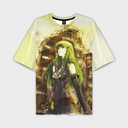 Мужская футболка oversize 3D Code Geass art, цвет 3D печать