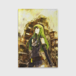 Обложка для паспорта матовая кожа Code Geass art